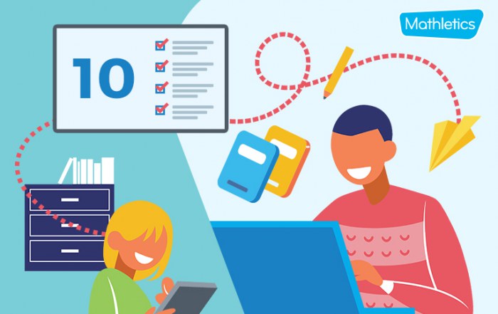 Mathletics for distance learning