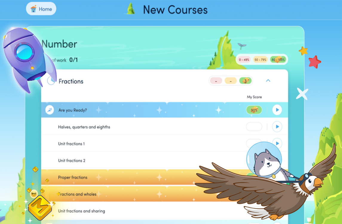 New courses